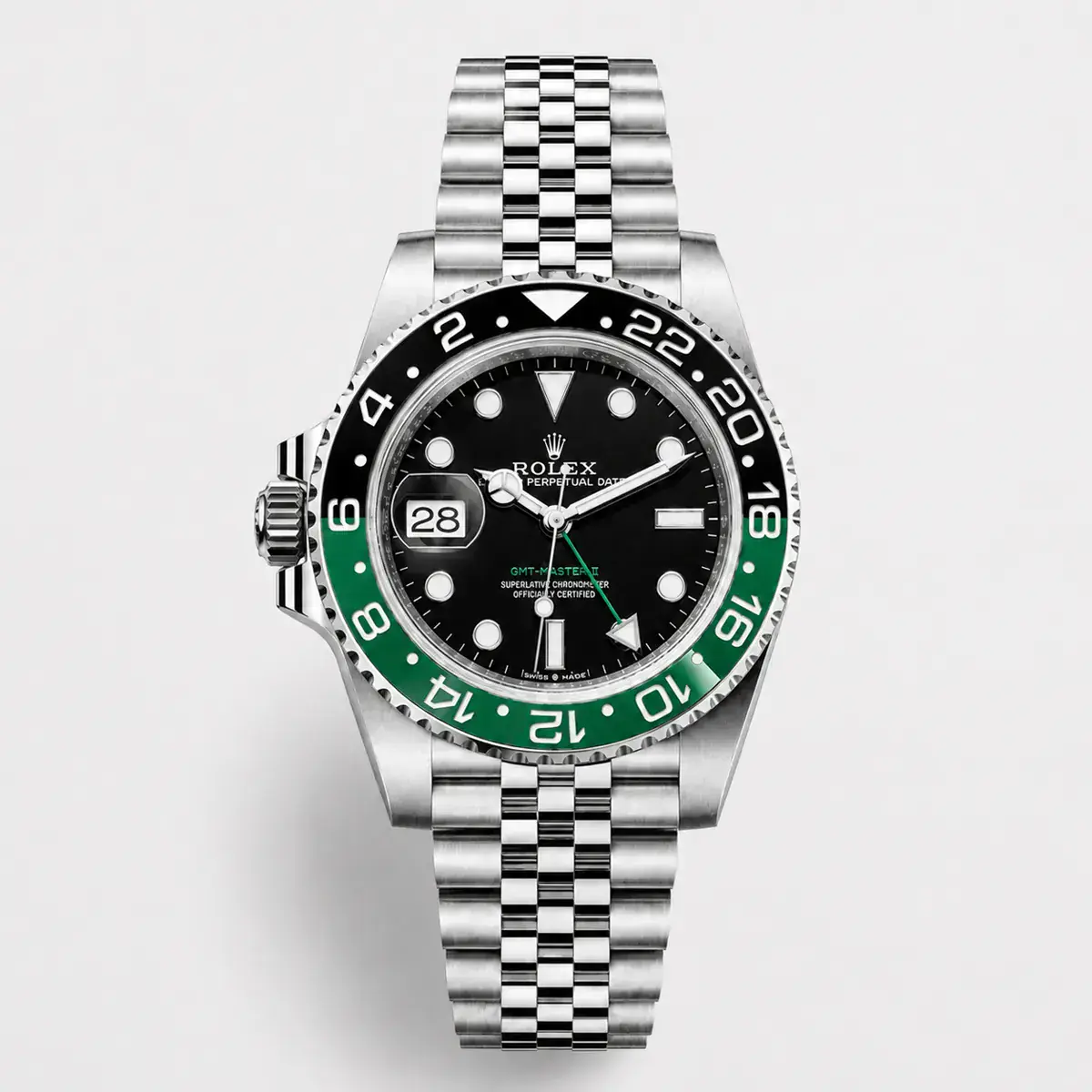 GMT Master II Sprite — Preto Verde