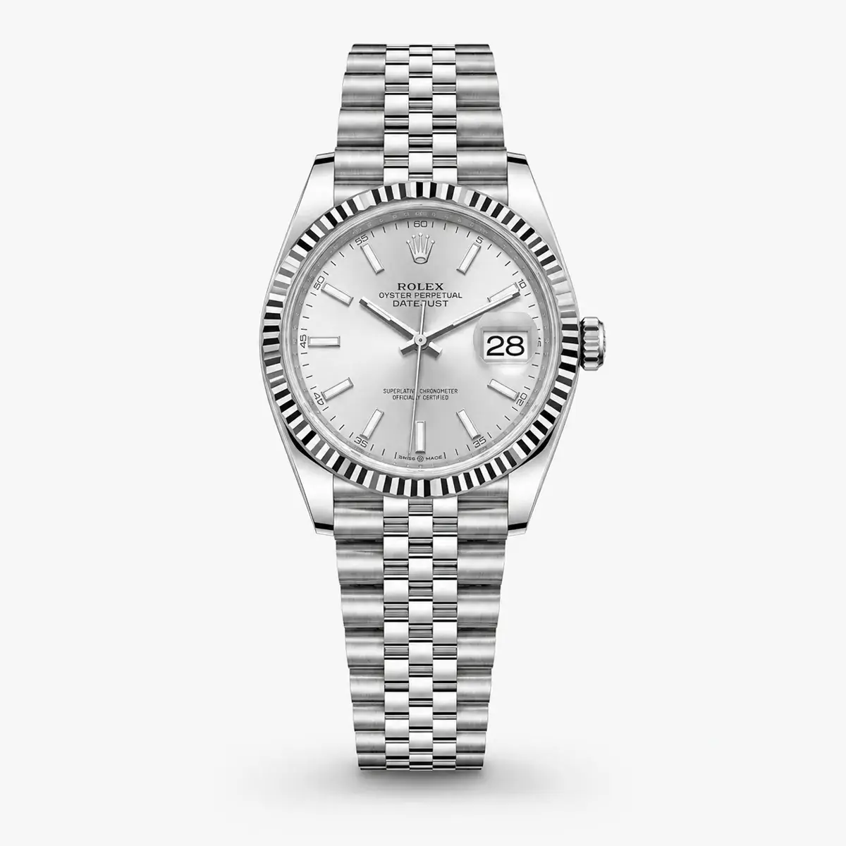 Datejust — Prata
