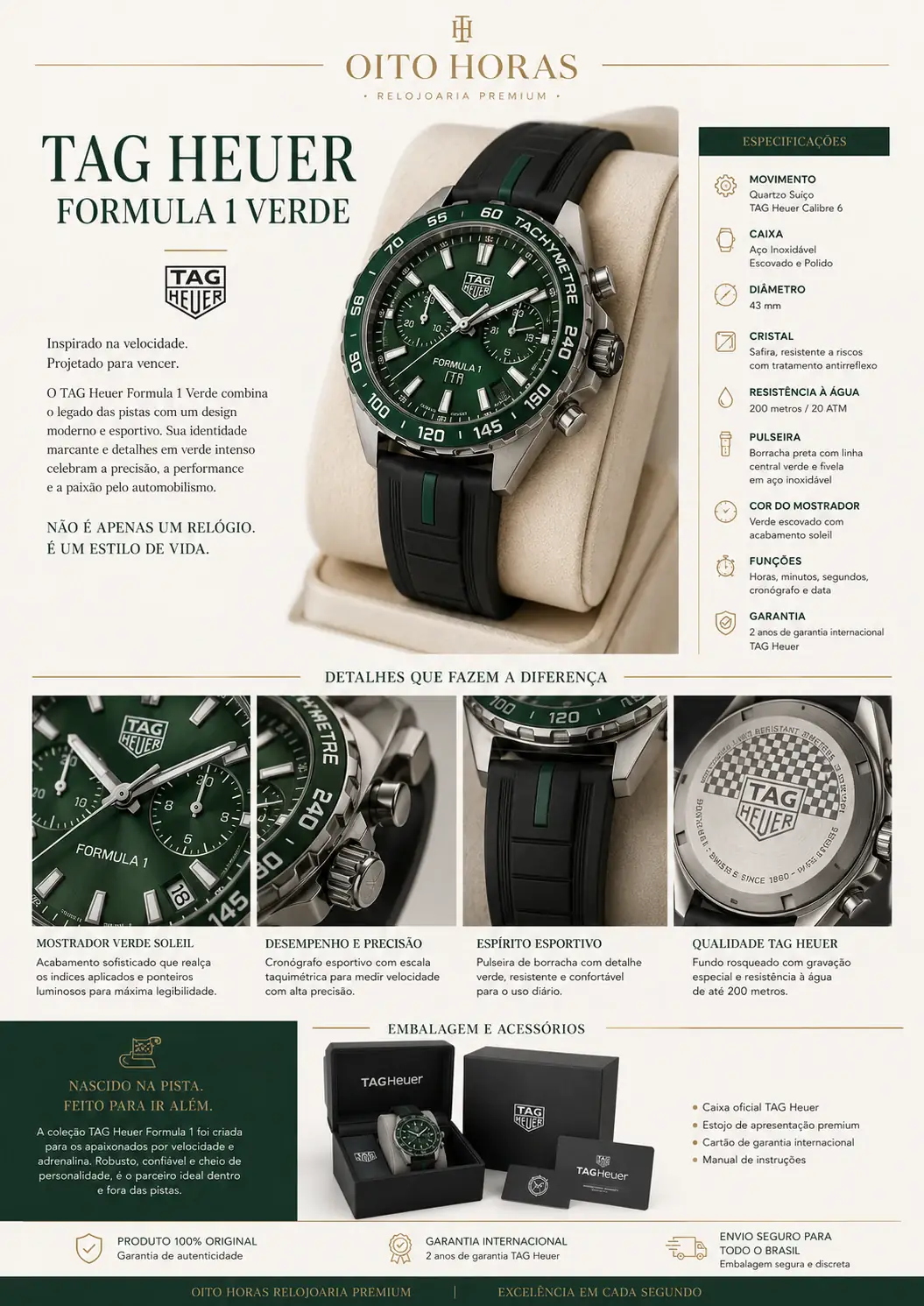 Apresentação Tag Heuer Formula 1 — Amarelo
