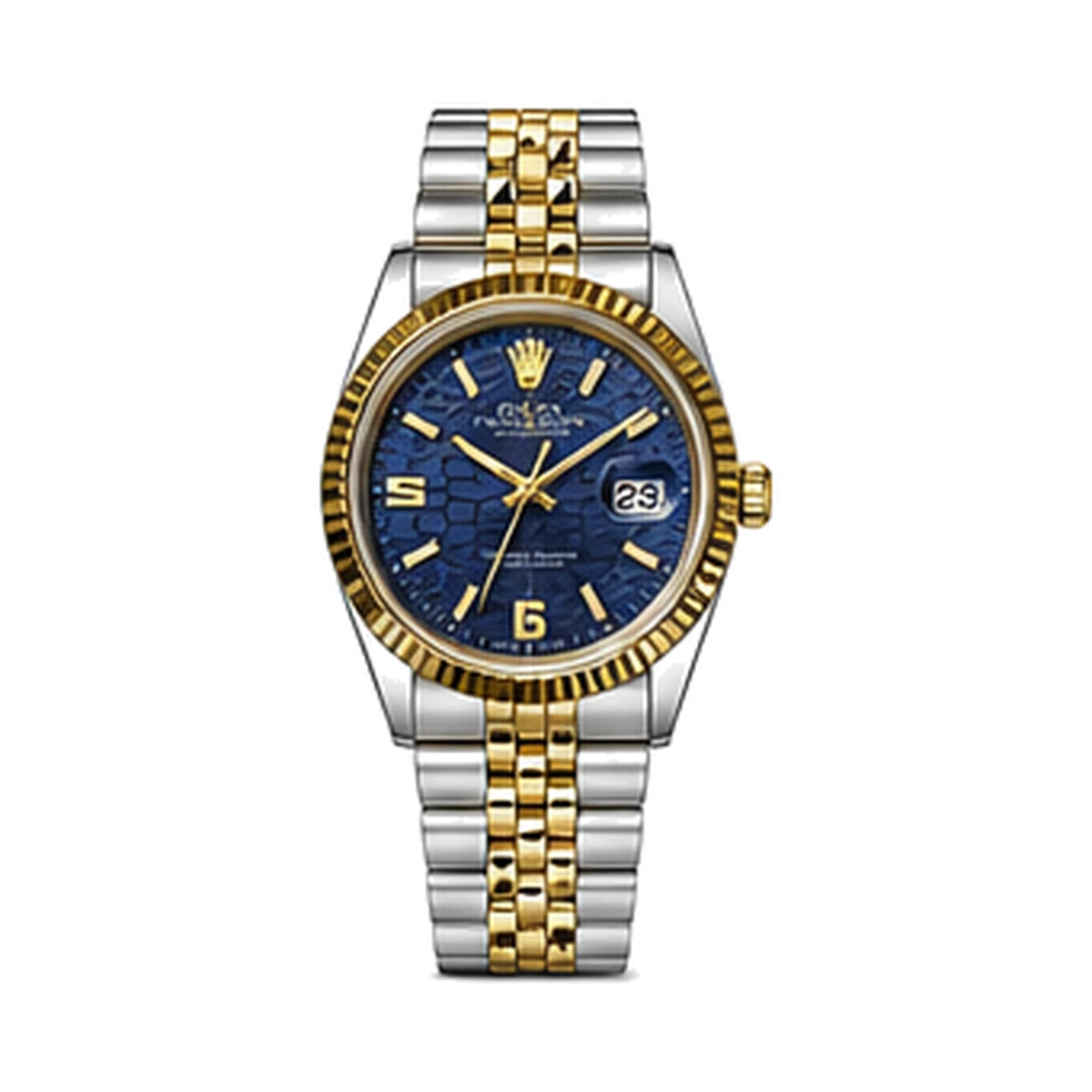 Datejust 36 — Azul / Aço-Dourado
