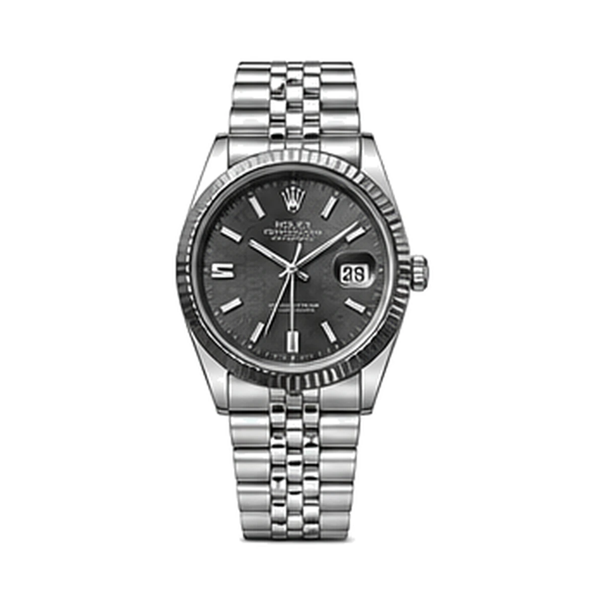 Datejust 36 — Grafite / Aço