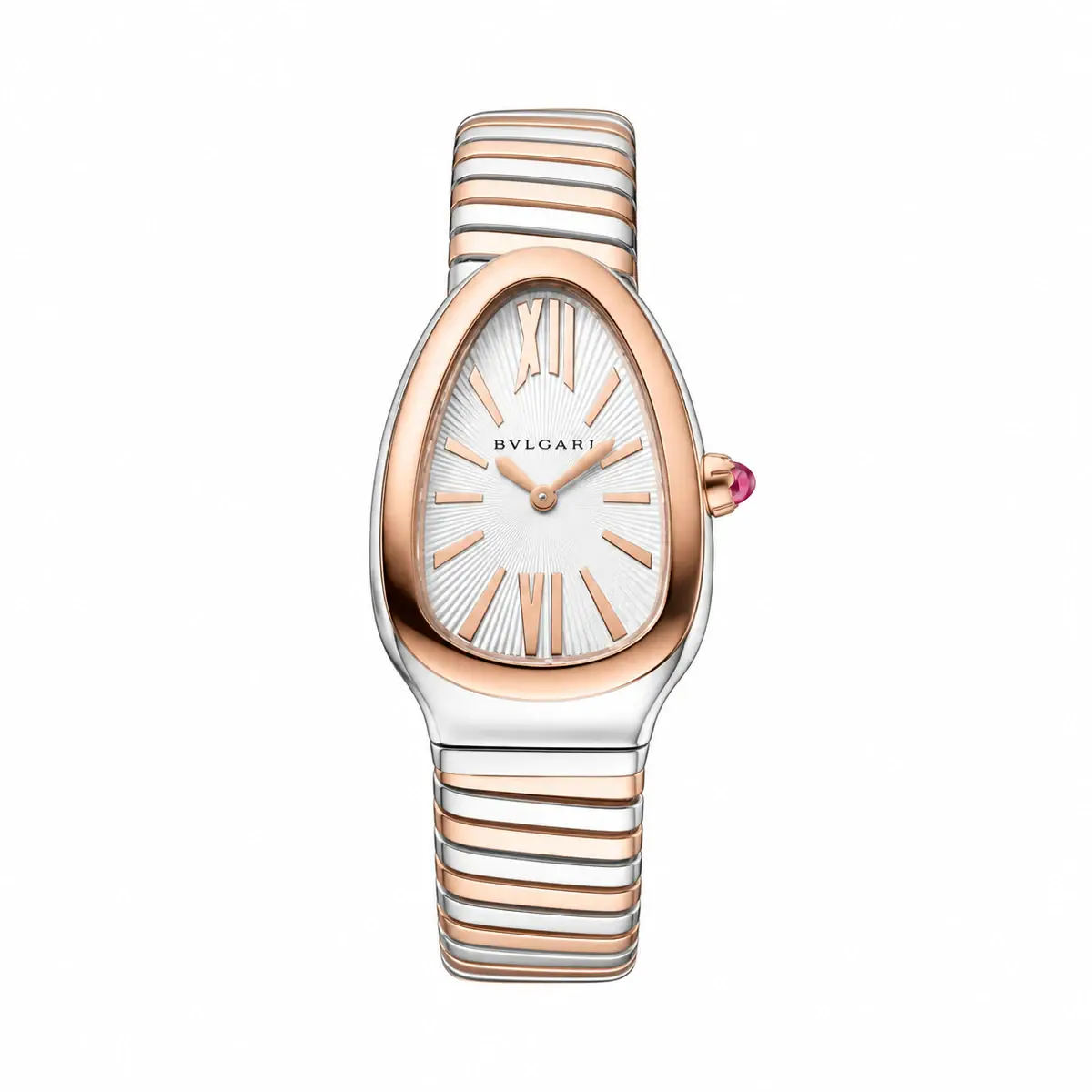 Serpenti Tubogas — Aço e Ouro Rosé