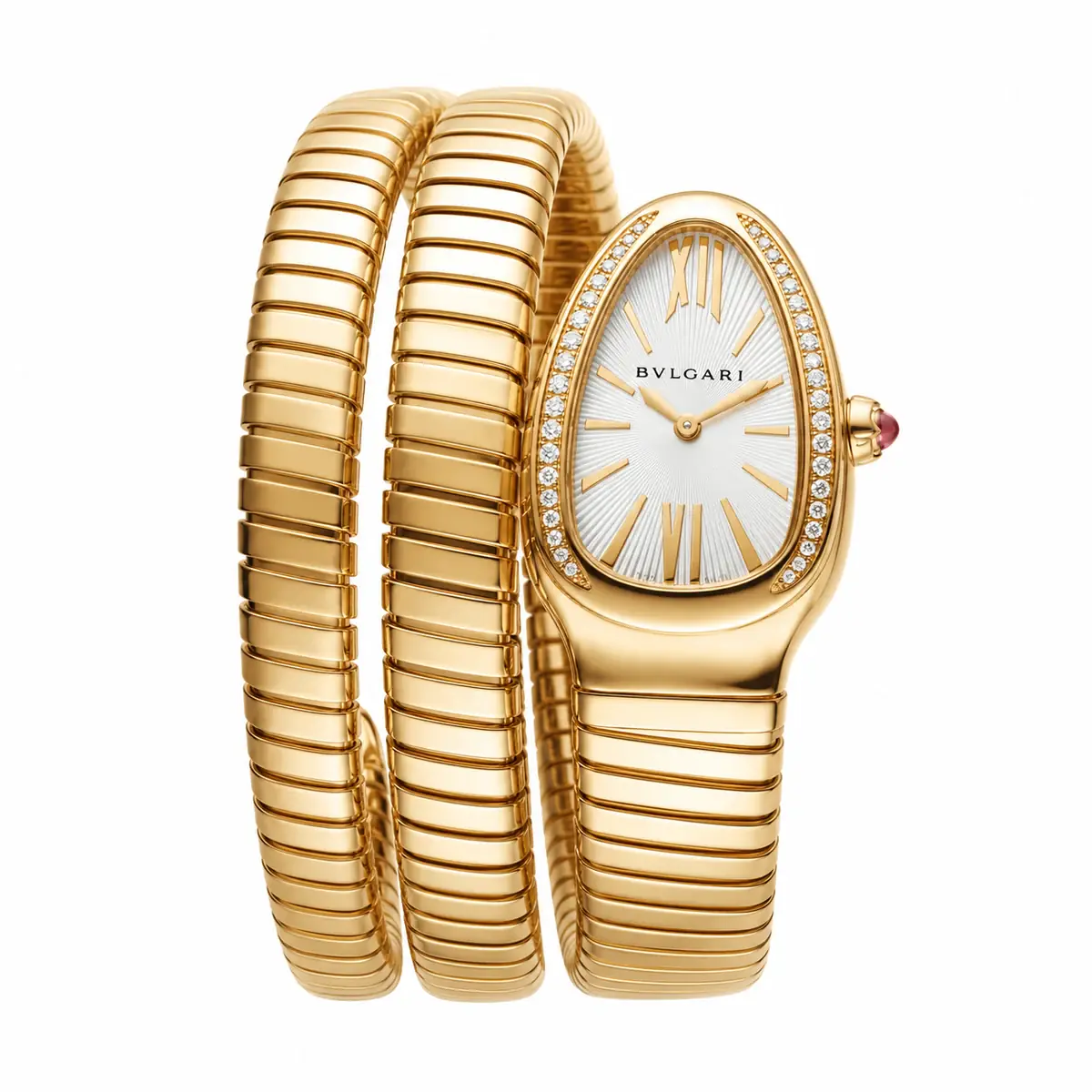 Serpenti Tubogas — Ouro Amarelo com Diamantes
