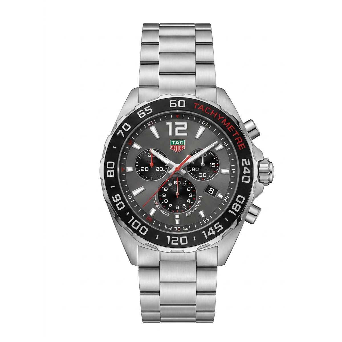 Formula 1 — Tachymetre Cinza/Vermelho